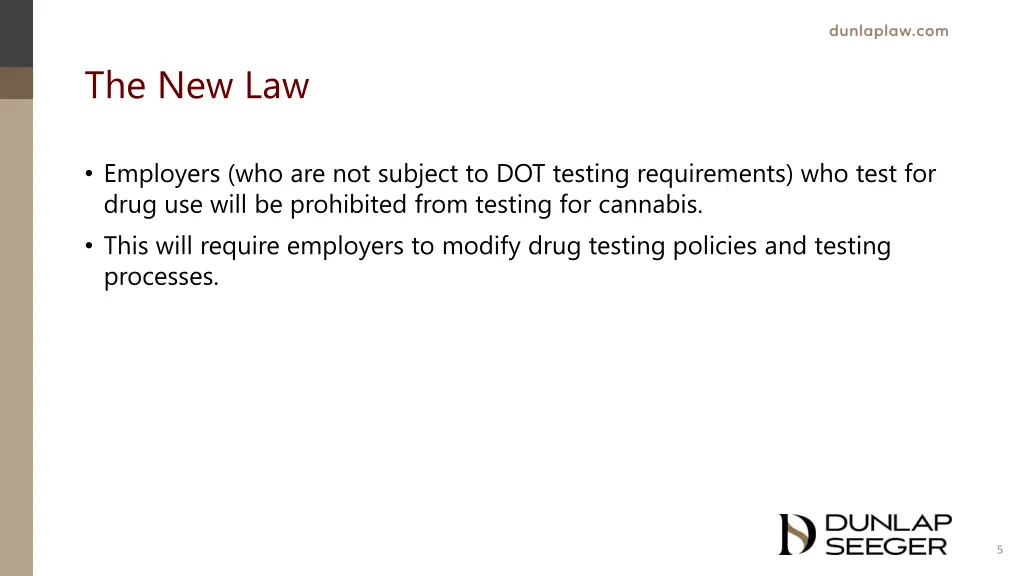 the new law 1