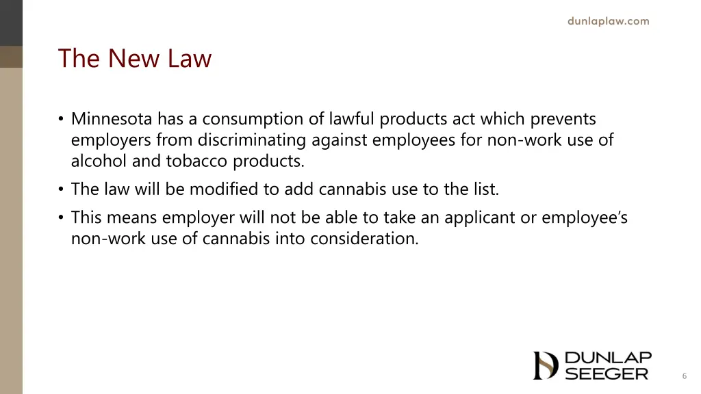 the new law 2
