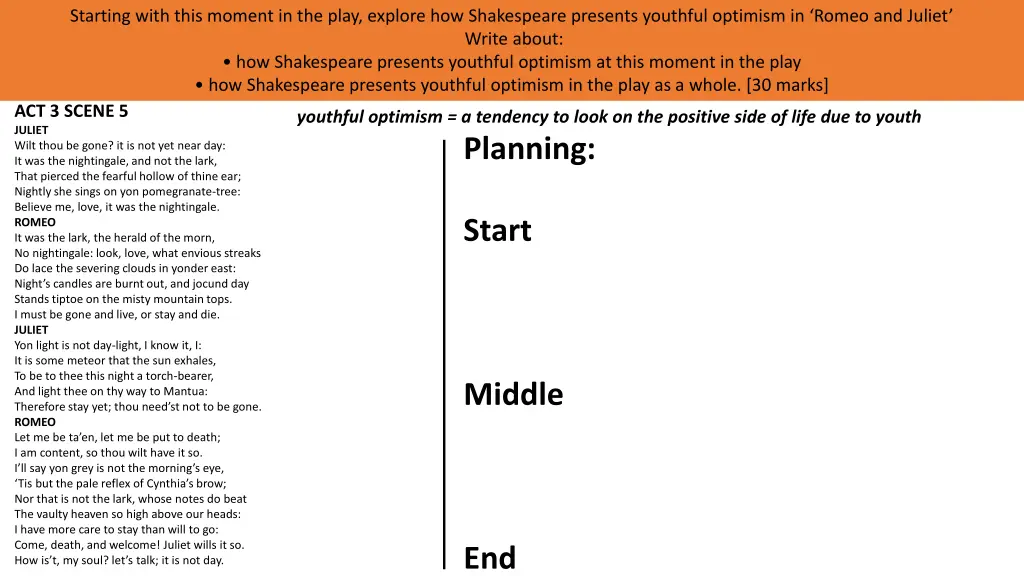 starting with this moment in the play explore 16