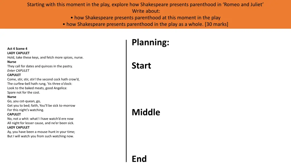 starting with this moment in the play explore 19