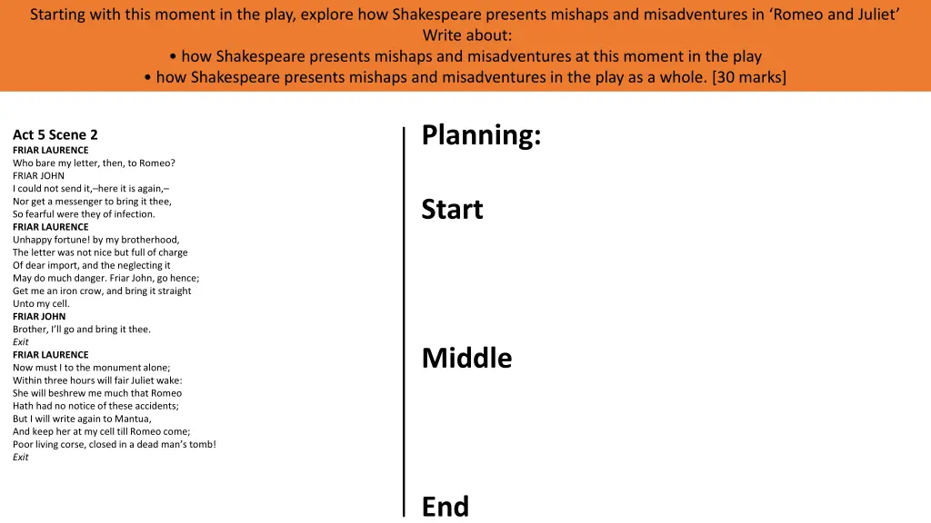 starting with this moment in the play explore 21