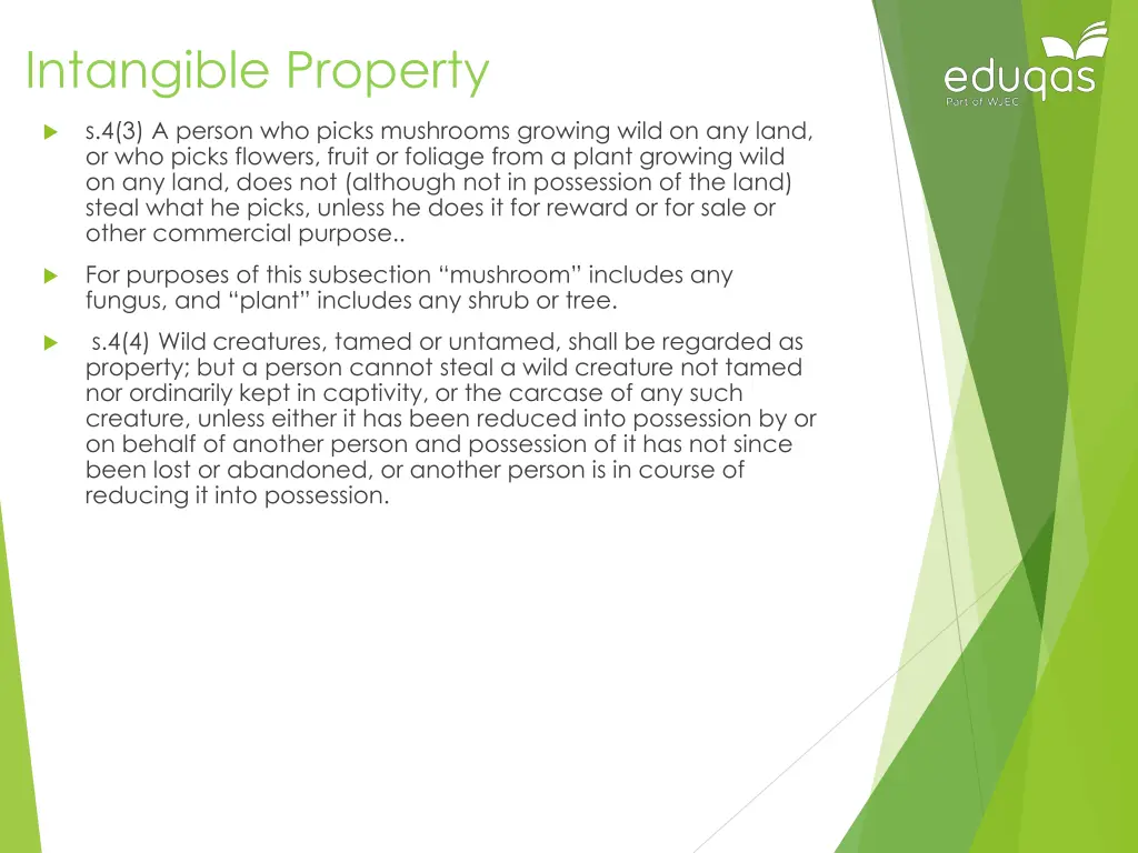 intangible property