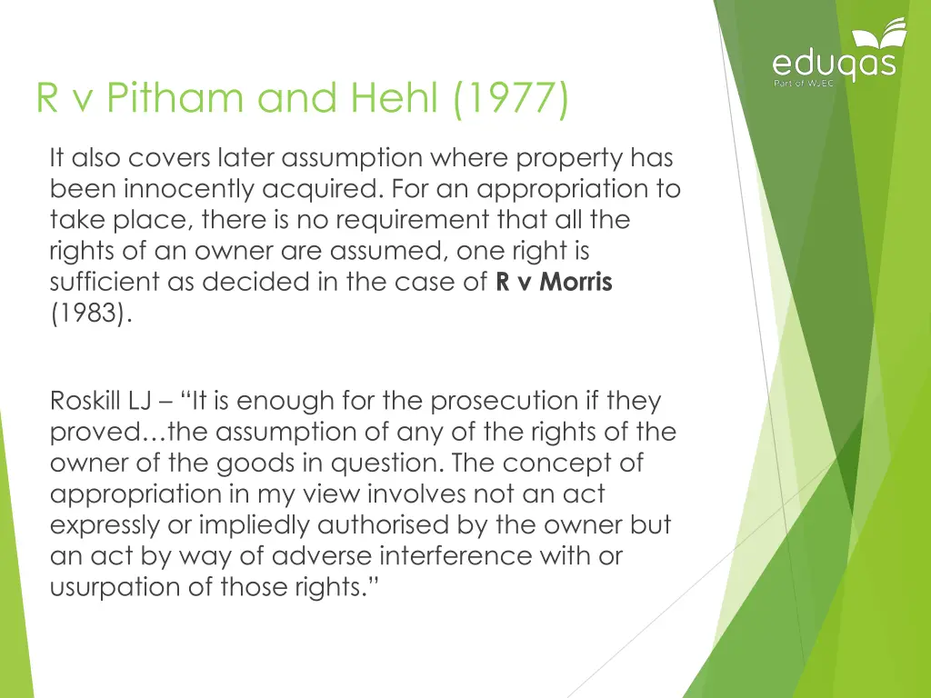 r v pitham and hehl 1977