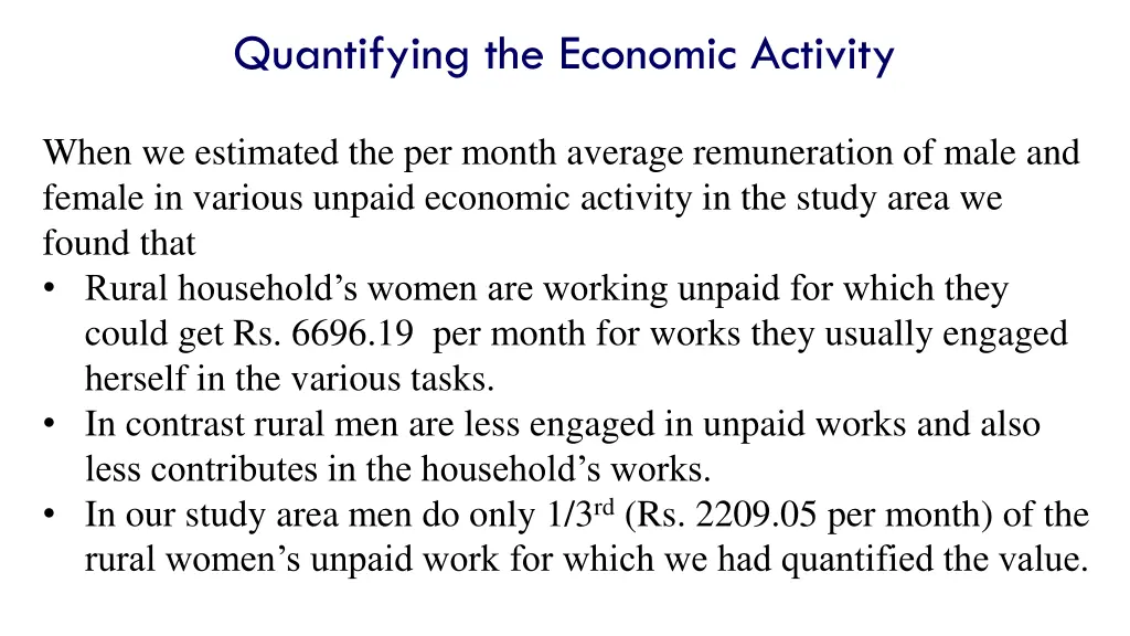 quantifying the economic activity 2