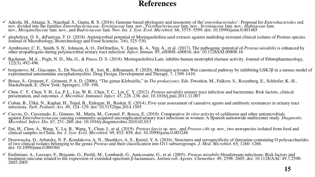 references