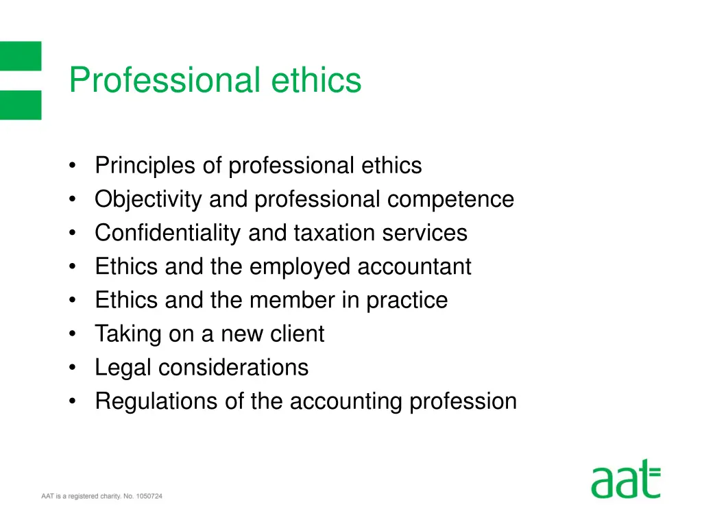 professional ethics