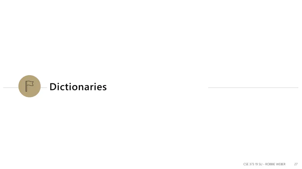 dictionaries