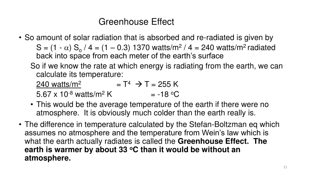 greenhouse effect