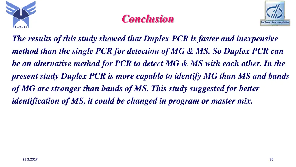 conclusion