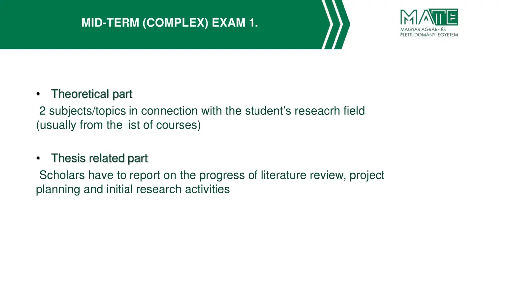 mid term complex exam 1