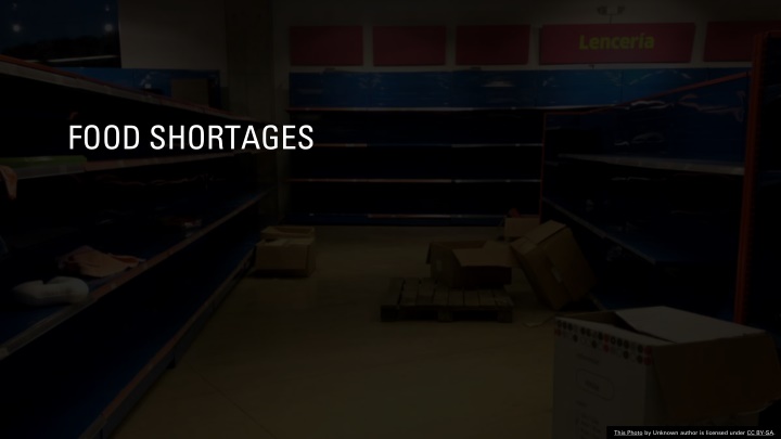 food shortages