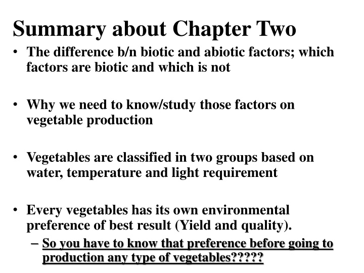 summary about chapter two the difference