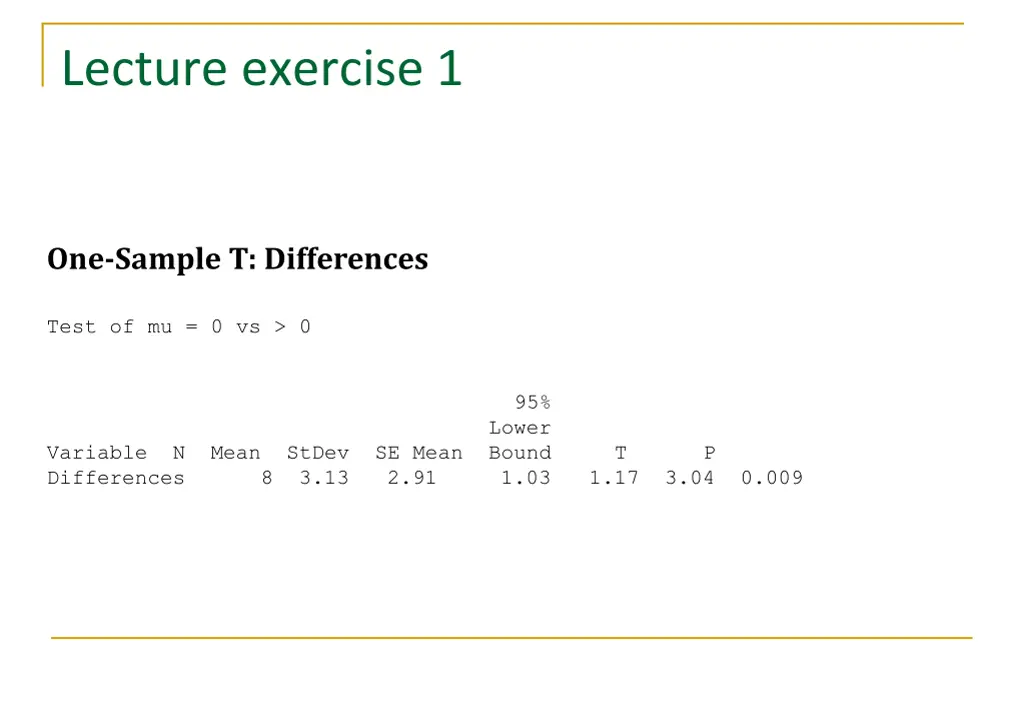 lecture exercise 1 3