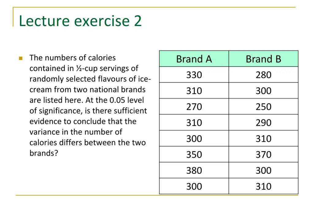 lecture exercise 2 1