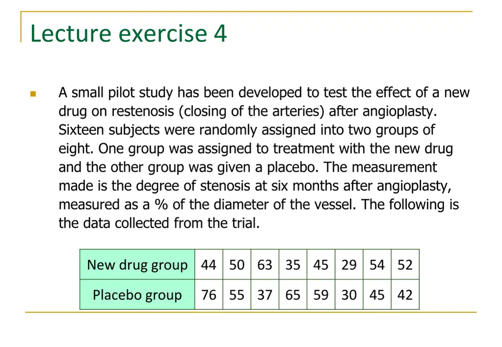 lecture exercise 4