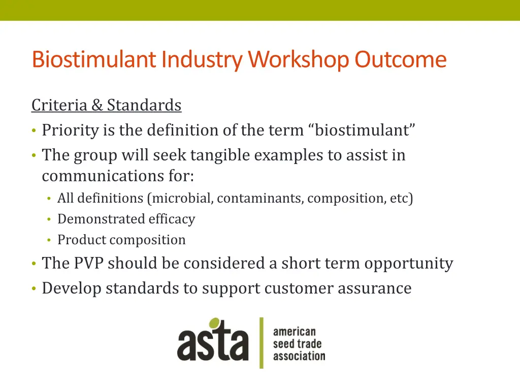 biostimulantindustry workshop outcome 1