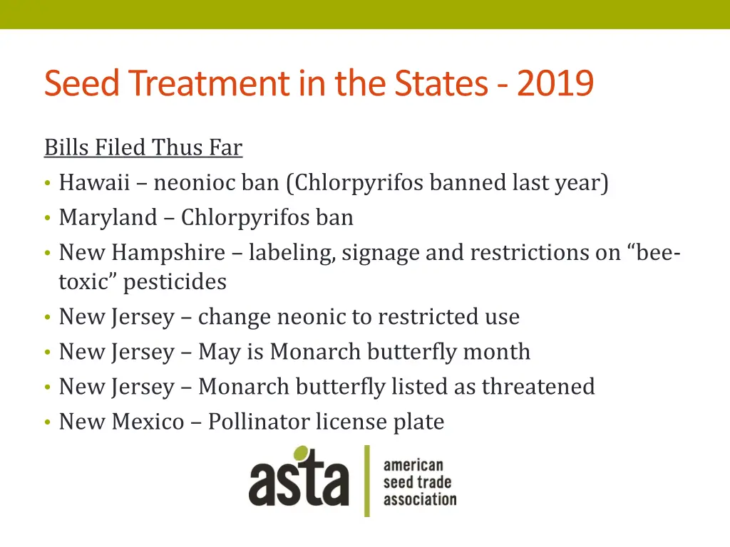 seed treatment in the states 2019 1