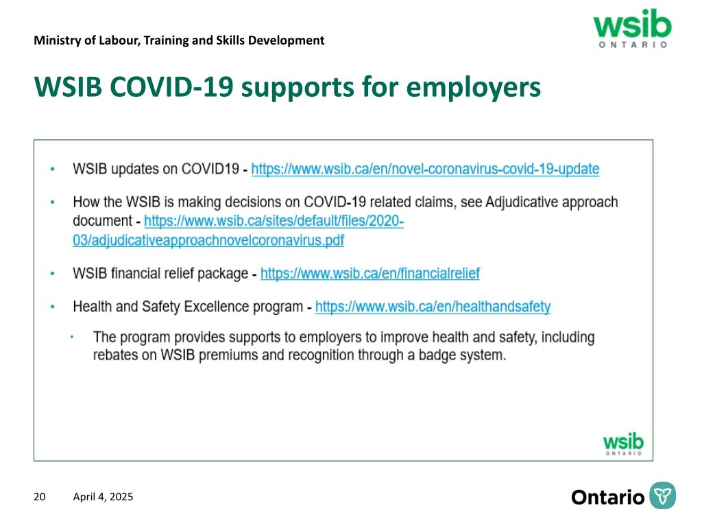 ministry of labour training and skills development 18