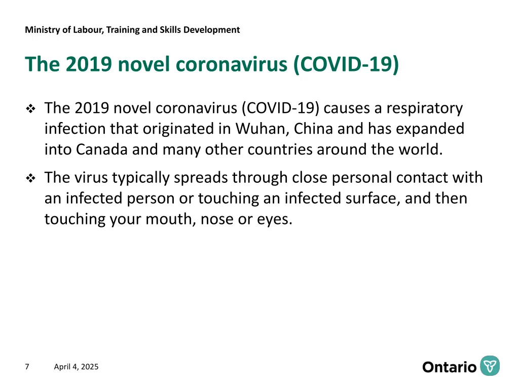 ministry of labour training and skills development 5