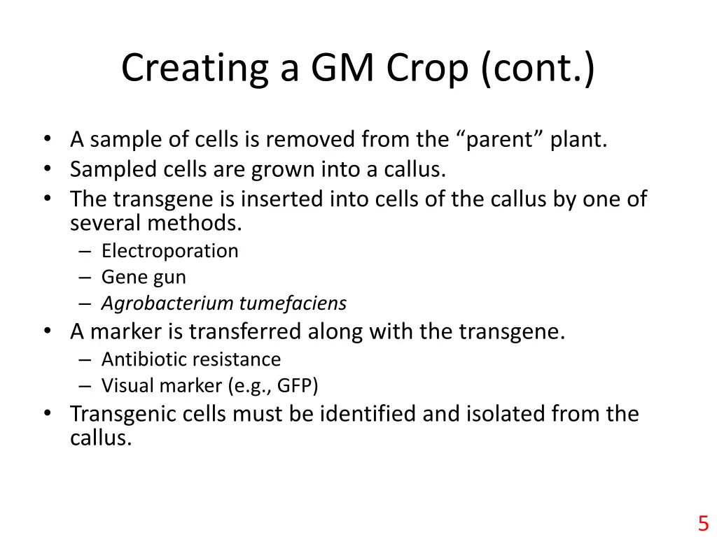creating a gm crop cont 1