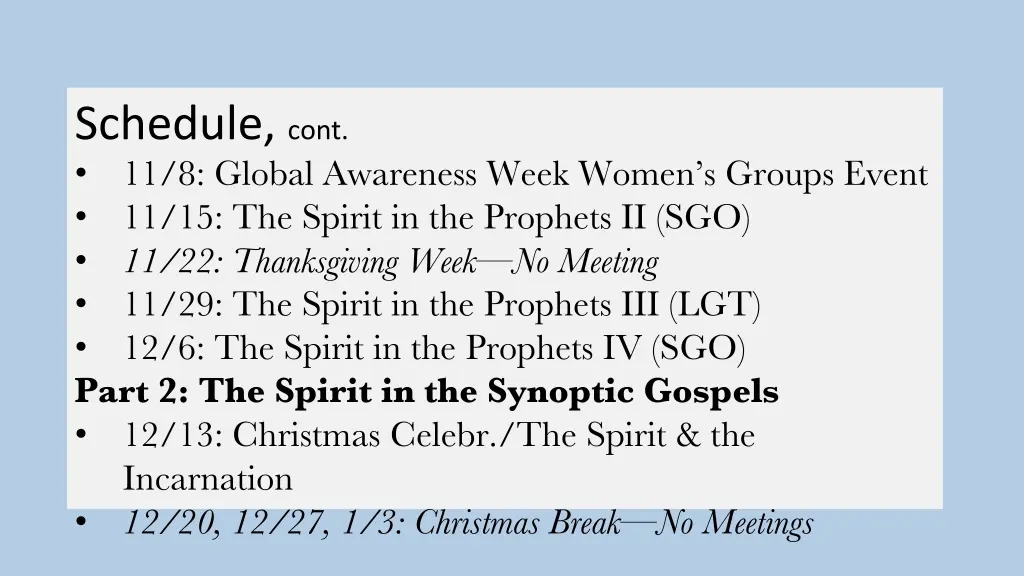 schedule cont 11 8 global awareness week women