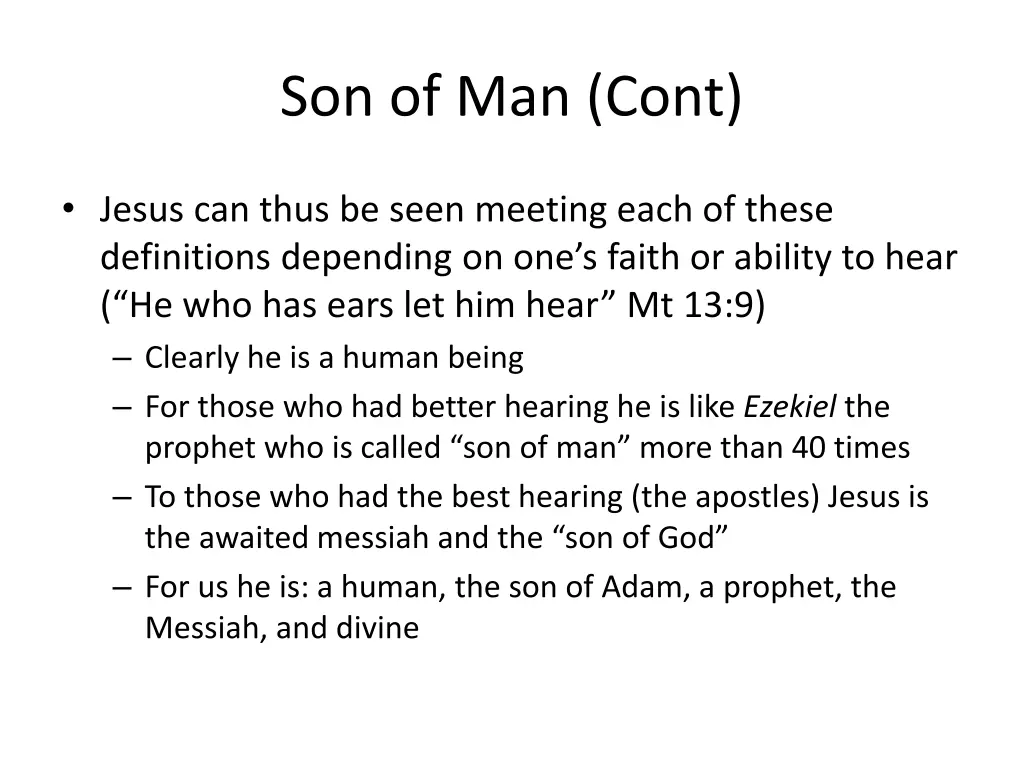 son of man cont 1