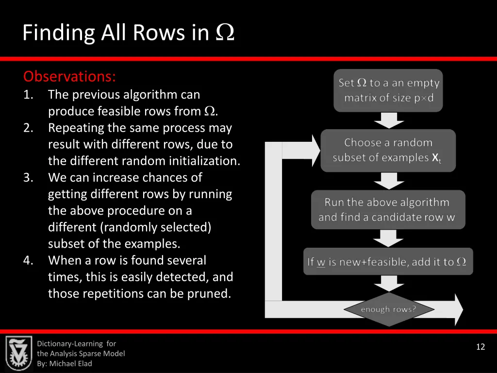 finding all rows in