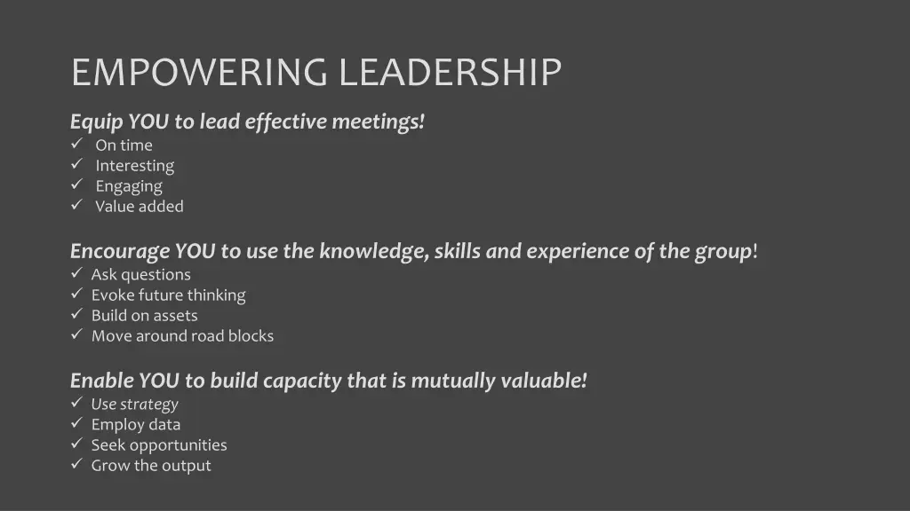 empowering leadership