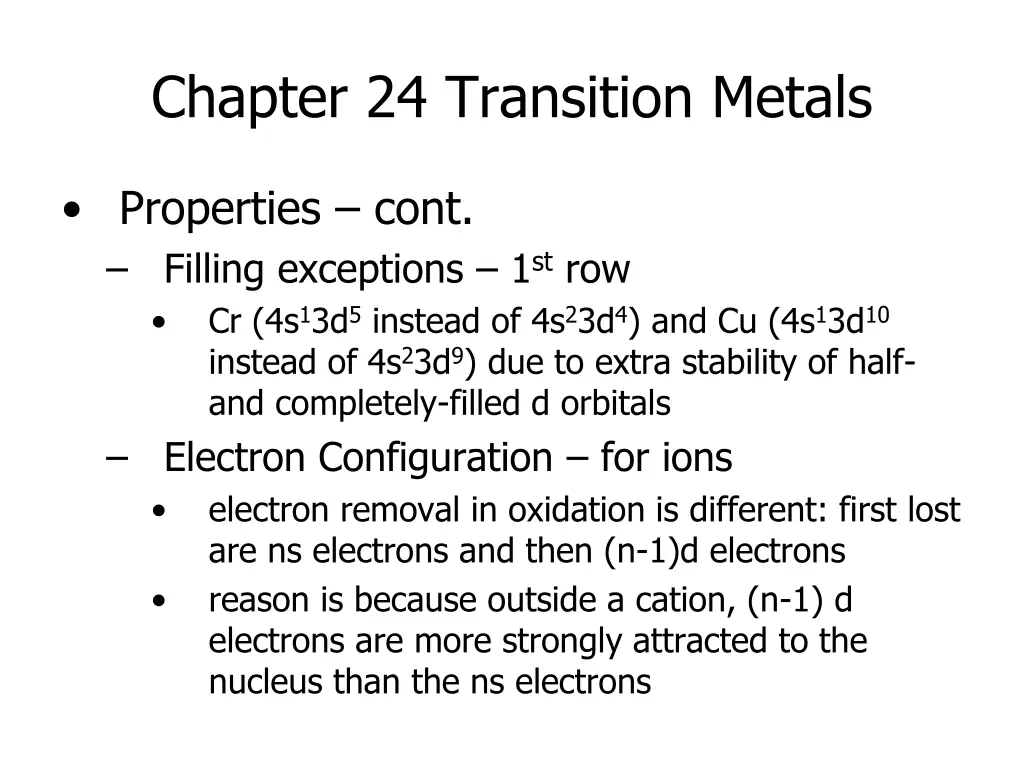 chapter 24 transition metals 4