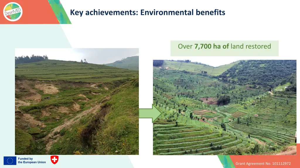 key achievements environmental benefits