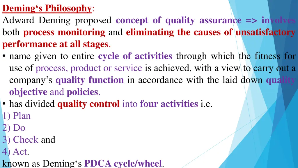 deming s philosophy adward deming proposed