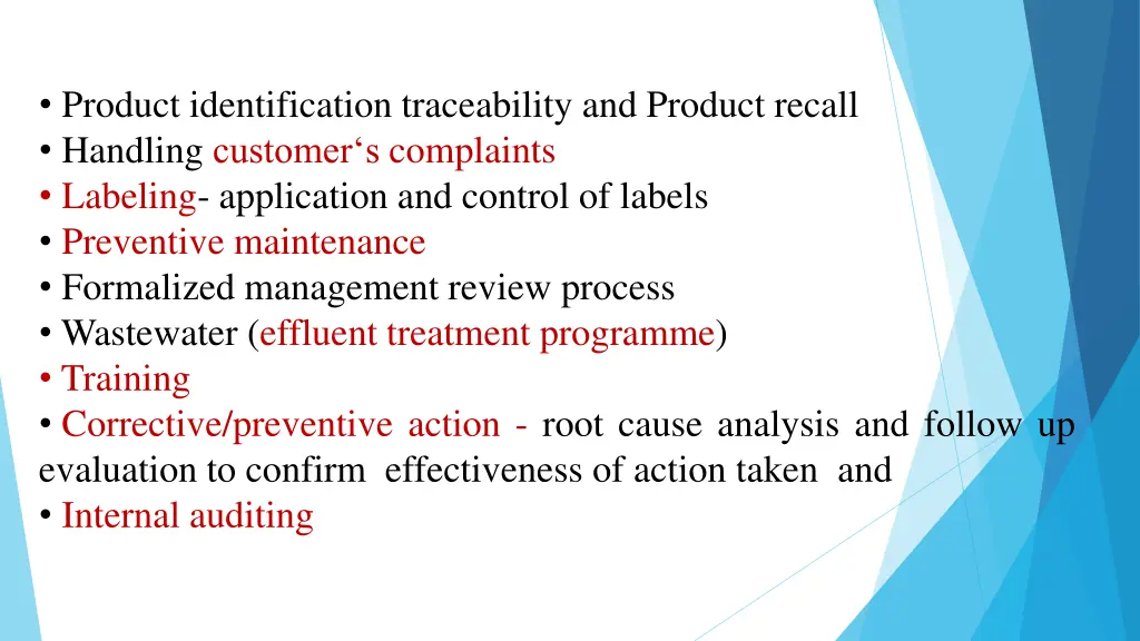 product identification traceability and product