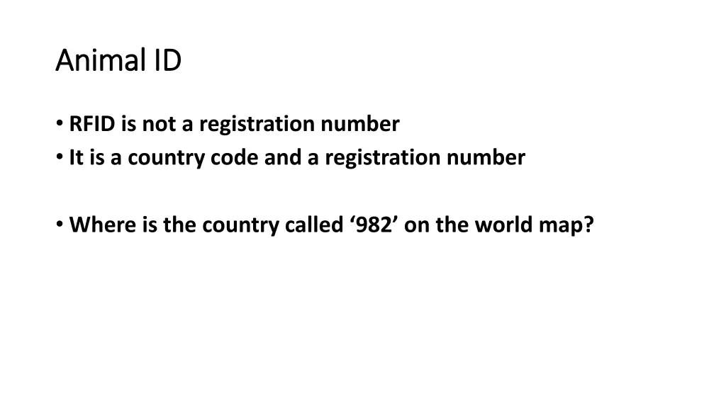 animal id animal id 5