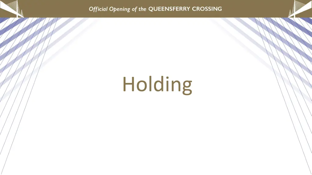 holding