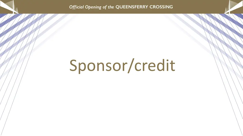 sponsor credit