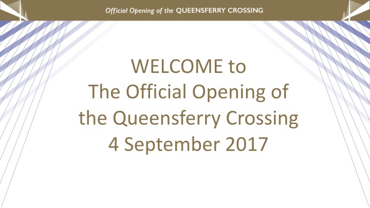 welcome to the official opening