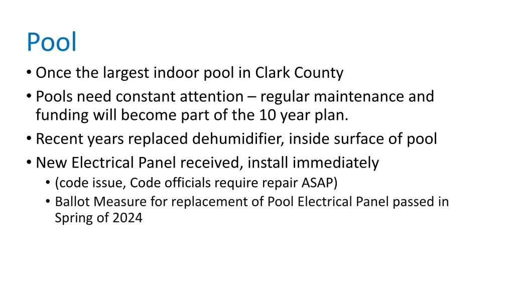 pool once the largest indoor pool in clark county