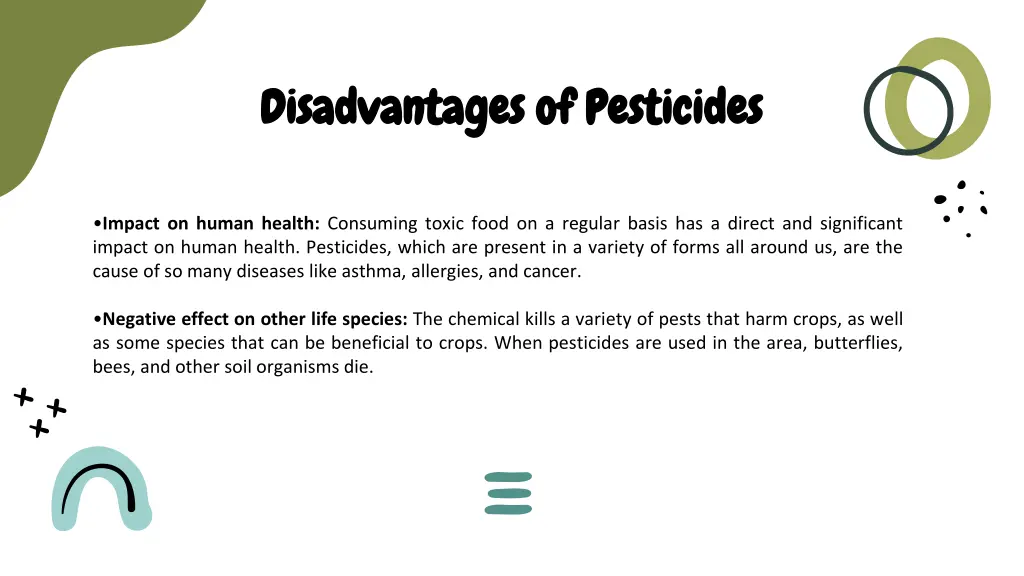 disadvantages of pesticides disadvantages