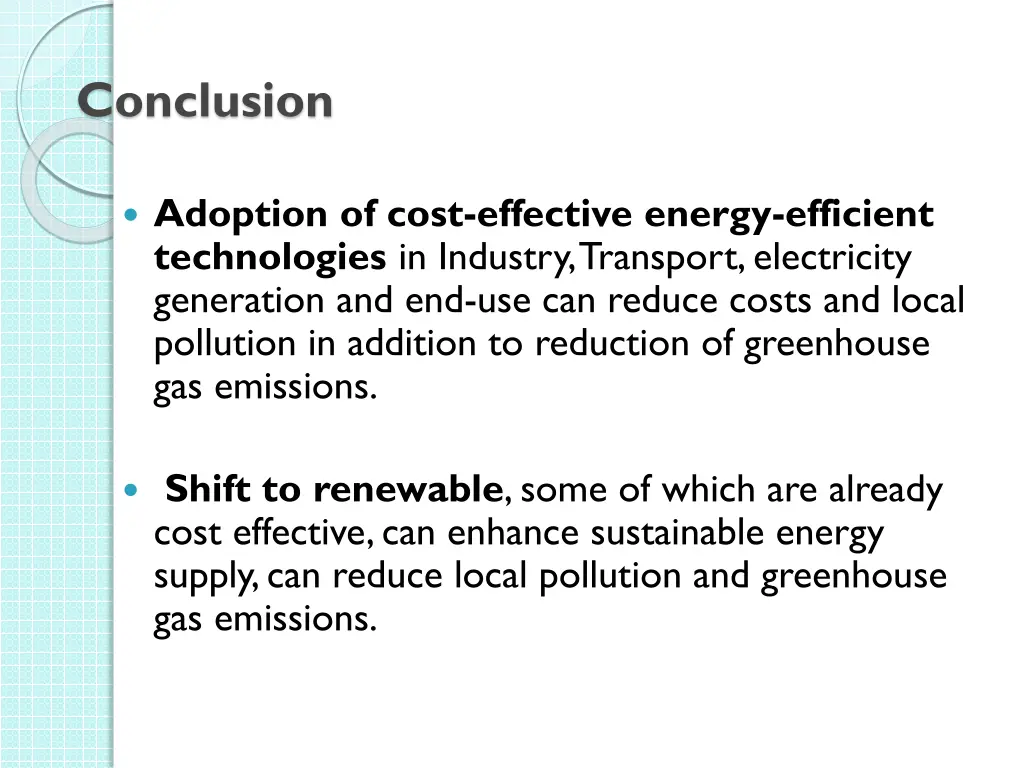 conclusion 1