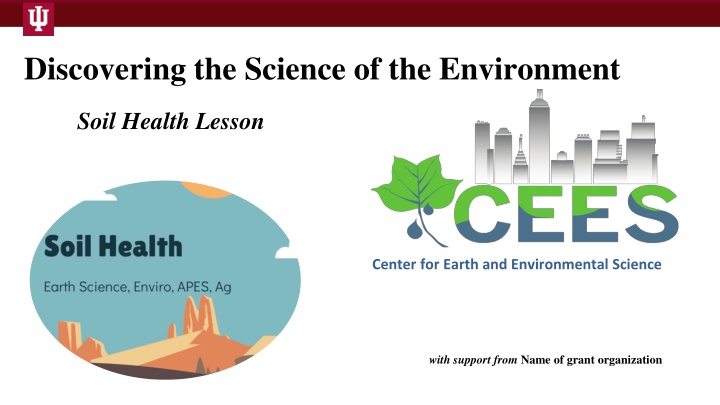 discovering the science of the environment