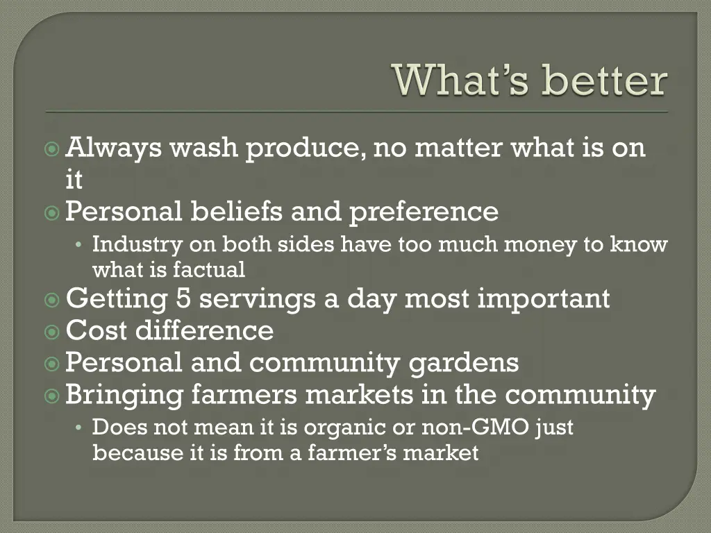 always wash produce no matter what