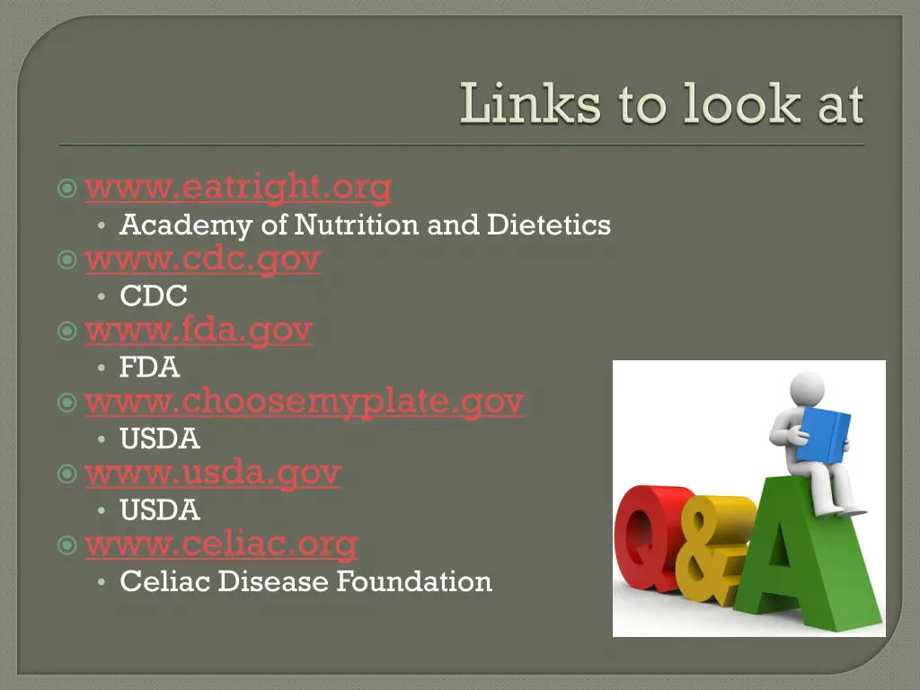 www eatright org academy of nutrition