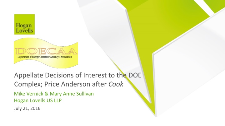 appellate decisions of interest