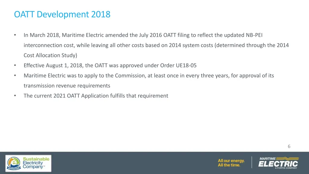 oatt development 2018