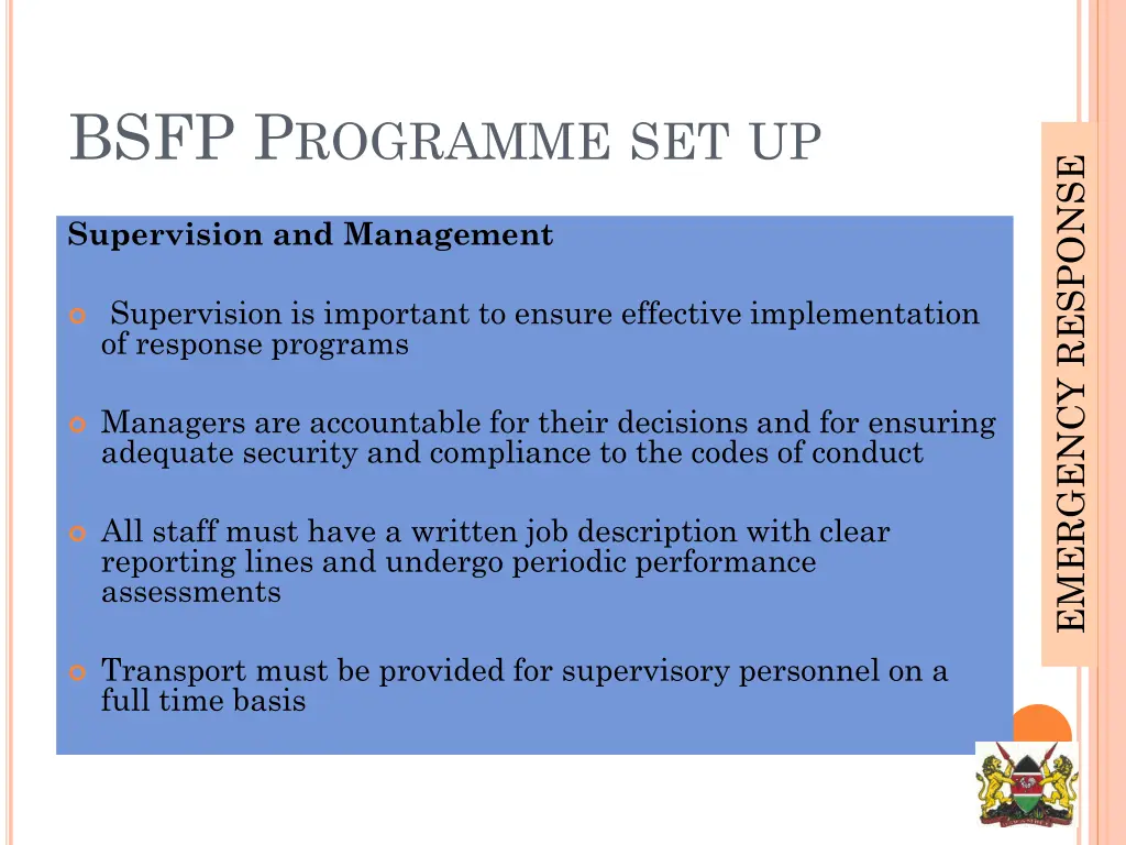 bsfp p rogramme set up 1