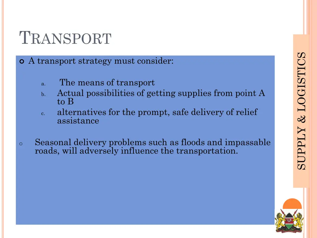 t ransport