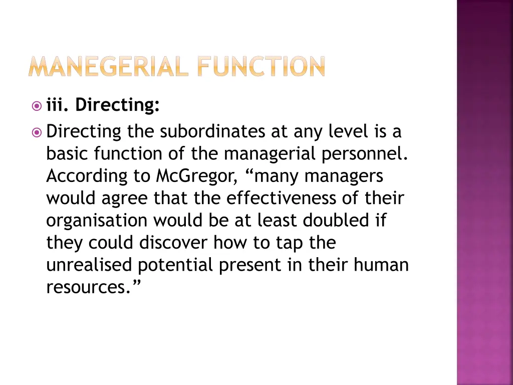 manegerial function 2