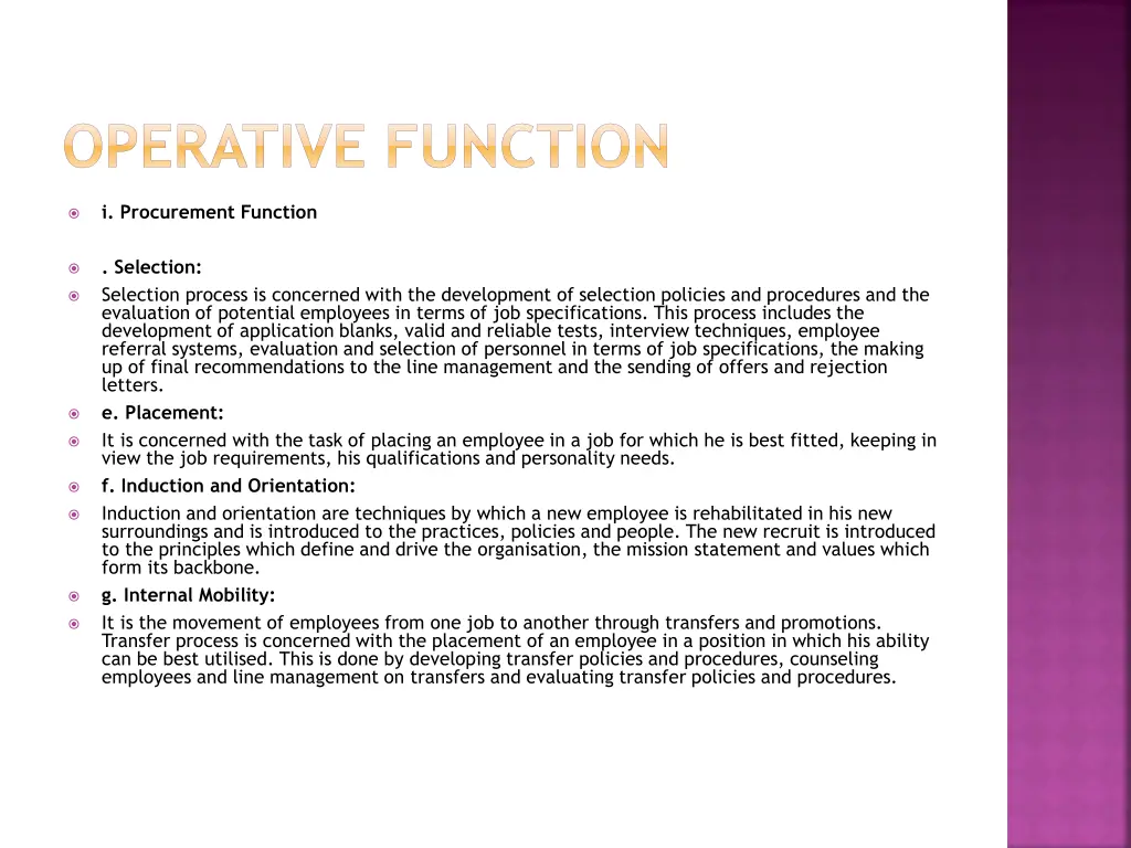 operative function 2
