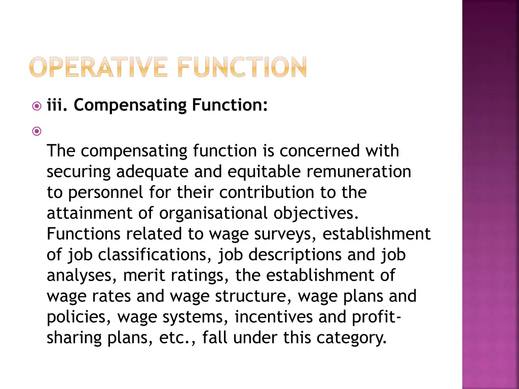 operative function 4