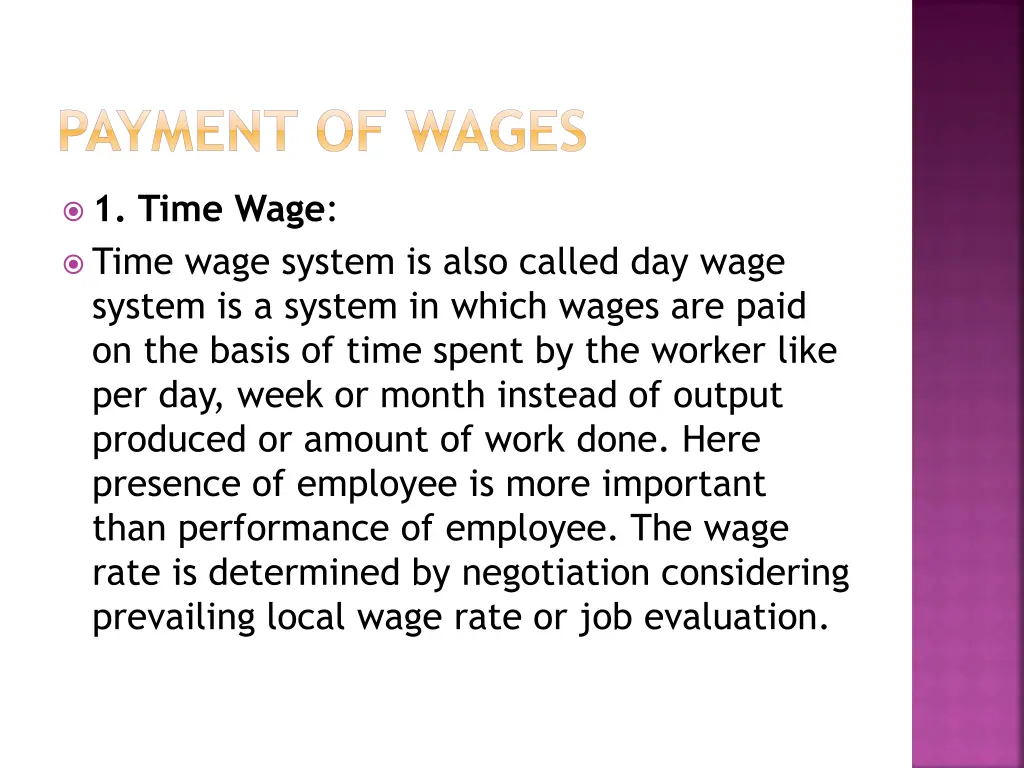 payment of wages 2